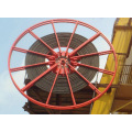 Red Strong Practicability Mtu-90L Spring Cable Reel for Lifting Magnet